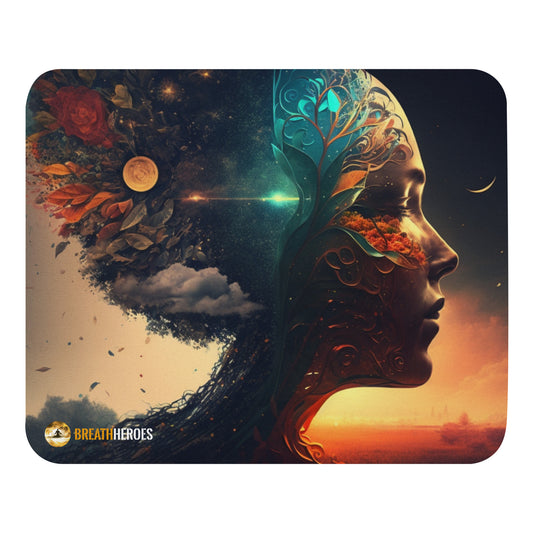 Small Mouse Pad "Breathe"